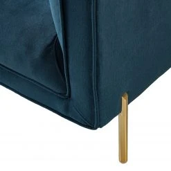 Fauteuil Borlo Bleu Marine - Confort élégant pour votre salon | Jack & Alice -Pas Cher Fauteuils Magasin 1000180145 200710 14194700018 DETAILS P000000001000180145