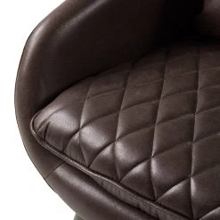 Fauteuil Belrose I en Imitation Cuir - Marron Foncé - Confort et Style par Ars Manufacti -Pas Cher Fauteuils Magasin 1000180872 200708 10521800005 DETAILS P000000001000180872