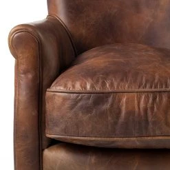 Fauteuil Katira en Cuir Marron - Confort et Élégance | Maison Belfort -Pas Cher Fauteuils Magasin 1000180876 200708 10522800027 DETAILS P000000001000180876