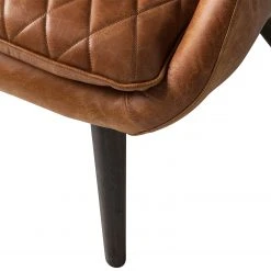 Fauteuil Belrose II en Cuir Véritable Cognac | Ars Manufacti | Fauteuils 1 Place -Pas Cher Fauteuils Magasin 1000180883 200708 10523900052 DETAILS P000000001000180883
