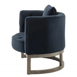 Fauteuil Drysdale en Velours Bleu Marine – Maison Belfort – Confort Élégant pour Votre Intérieur -Pas Cher Fauteuils Magasin 1000180884 210129 13513100003 DETAILS P000000001000180884