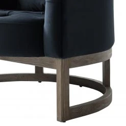 Fauteuil Drysdale en Velours Bleu Marine – Maison Belfort – Confort Élégant pour Votre Intérieur -Pas Cher Fauteuils Magasin 1000180884 210129 13513300006 DETAILS P000000001000180884