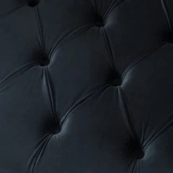 Fauteuil Drysdale en Velours Bleu Marine – Maison Belfort – Confort Élégant pour Votre Intérieur -Pas Cher Fauteuils Magasin 1000180884 210129 13513600010 DETAILS P000000001000180884