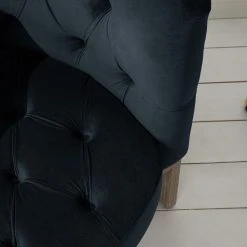 Fauteuil Drysdale en Velours Bleu Marine – Maison Belfort – Confort Élégant pour Votre Intérieur -Pas Cher Fauteuils Magasin 1000180884 210430 12325800007 DETAILS P000000001000180884