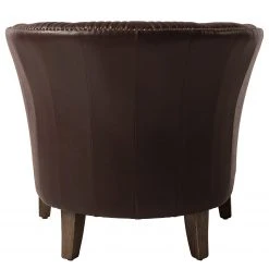 Ars manufacti Fauteuil Membre I - Imitation cuir marron foncé - Fauteuil 1 place élégant et confortable -Pas Cher Fauteuils Magasin 1000180892 210129 13514000015 DETAILS P000000001000180892