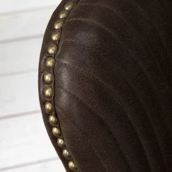 Ars manufacti Fauteuil Membre I - Imitation cuir marron foncé - Fauteuil 1 place élégant et confortable -Pas Cher Fauteuils Magasin 1000180892 210311 10223900014 DETAILS P000000001000180892