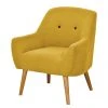Mørteens Fauteuil Coolbie III - Tissu Jaune Maïs - Confort et Style | Fauteuil 1 Place -Pas Cher Fauteuils Magasin 1000181969 191010 12205100143 IMAGE P000000001000181969