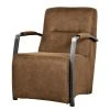 Fauteuil Quillota 1 Place - Aspect Cuir Vieilli Latte Macchiato - Ars Manufacti -Pas Cher Fauteuils Magasin 1000181977 191010 12205200174 IMAGE P000000001000181977