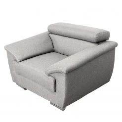 Modoform Fauteuil Swain - Tissu Gris clair - Confort et Style pour Votre Intérieur