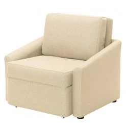 Modoform Fauteuil convertible Rifton I - Tissu Crème - Confort et Style