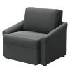 Fauteuil Convertible Modoform Rifton II - Microfibre Gris Foncé - Confort et Design -Pas Cher Fauteuils Magasin 1000183187 190927 15234200703 IMAGE P000000001000183187