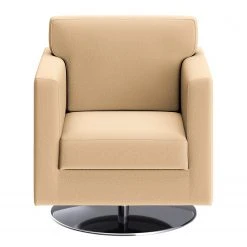 Fauteuil Nibley IV en Cuir Pigmenté Crème par Loftscape | Confort et Élégance -Pas Cher Fauteuils Magasin 1000183215 190927 15235201000 DETAILS P000000001000183215