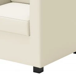 Loftscape Fauteuil Nibley VIII en Imitation Cuir Blanc - Confort et Style Moderne -Pas Cher Fauteuils Magasin 1000183227 190927 15235601126 DETAILS P000000001000183227