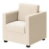 Loftscape Fauteuil Deven V - Cuir pigmenté Blanc - Fauteuil 1 place élégant et confortable -Pas Cher Fauteuils Magasin 1000183237 190927 15235801208 IMAGE P000000001000183237