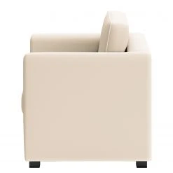 Loftscape Fauteuil Deven V - Cuir pigmenté Blanc - Fauteuil 1 place élégant et confortable -Pas Cher Fauteuils Magasin 1000183237 190927 15235801211 DETAILS P000000001000183237