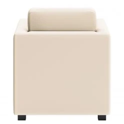 Loftscape Fauteuil Deven V - Cuir pigmenté Blanc - Fauteuil 1 place élégant et confortable -Pas Cher Fauteuils Magasin 1000183237 190927 15235801212 DETAILS P000000001000183237