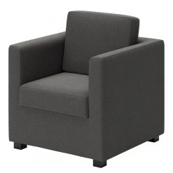 Fauteuil Deven XIII - Aspect cuir vieilli Anthracite - Loftscape