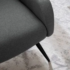 Mørteens Fauteuil Emly - Tissu Gris - Confort et Élégance pour Votre Salon -Pas Cher Fauteuils Magasin 1000183828 200323 06242300005 DETAILS P000000001000183828