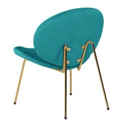Jack & Alice Fauteuil Zadar I - Velours Turquoise - Confort et Élégance pour Votre Salon -Pas Cher Fauteuils Magasin 1000183928 200114 15502800016 DETAILS P000000001000183928