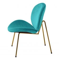 Jack & Alice Fauteuil Zadar I - Velours Turquoise - Confort et Élégance pour Votre Salon -Pas Cher Fauteuils Magasin 1000183928 200204 08555500017 DETAILS P000000001000183928