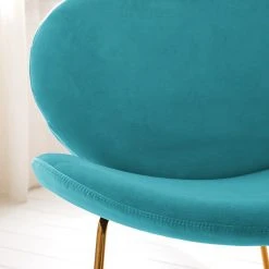 Jack & Alice Fauteuil Zadar I - Velours Turquoise - Confort et Élégance pour Votre Salon -Pas Cher Fauteuils Magasin 1000183928 200324 06272900003 DETAILS P000000001000183928