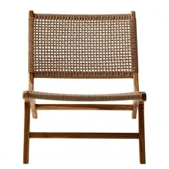 Fauteuil design Sulina en Rotin et Teck massif - Naturel - Ars Manufacti -Pas Cher Fauteuils Magasin 1000183938 200417 13483200004 DETAILS P000000001000183938