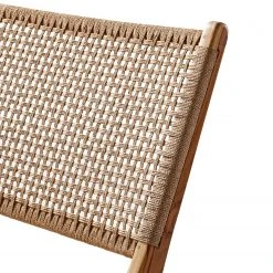 Fauteuil design Sulina en Rotin et Teck massif - Naturel - Ars Manufacti -Pas Cher Fauteuils Magasin 1000183938 200417 13485100008 DETAILS P000000001000183938