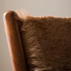 Fauteuil Design Howden en Poils de Vache et Teck Massif - Ars Manufacti -Pas Cher Fauteuils Magasin 1000183950 200529 13275900009 DETAILS P000000001000183950