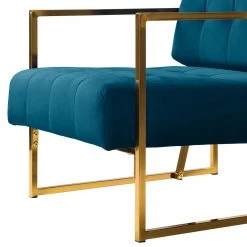 Red Living Fauteuil Cocora I - Velours Bleu marine - Confortable et Élégant -Pas Cher Fauteuils Magasin 1000183952 200204 08555500028 DETAILS P000000001000183952