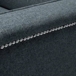 Maison Belfort Fauteuil Mirina I en Velours - Tissu Ala Bleu Beige | Confort et Élégance -Pas Cher Fauteuils Magasin 1000184888 190903 16043000024 DETAILS P000000001000184888