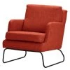 Norrwood Fauteuil Kopu I - Tissu Noela Rouge brique | Fauteuil 1 place élégant et confortable -Pas Cher Fauteuils Magasin 1000184921 190903 16043900392 IMAGE P000000001000184921