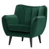 Fauteuil Polva I en Velours Ravi Vert vieilli - Norrwood | Confort et Élégance -Pas Cher Fauteuils Magasin 1000184971 190903 16051400961 IMAGE P000000001000184971
