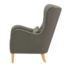 Norrwood Fauteuil Leke I - Tissu Voer Gris foncé | Fauteuil 1 place design et confortable -Pas Cher Fauteuils Magasin 1000185050 190903 16061601841 DETAILS P000000001000185050