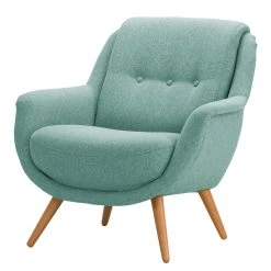 Fauteuil Saku I Norrwood - Tissu Voer Bleu clair - Confort et design scandinave
