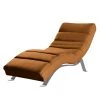 Loftscape Chaise Relax Kasson - Microfibre Bice Cognac - Chrome Brillant | Confort Premium -Pas Cher Fauteuils Magasin 1000185352 190917 17062000451 IMAGE P000000001000185352