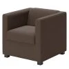 Fauteuil Wilno I en Cuir Véritable Marron Foncé - Loftscape -Pas Cher Fauteuils Magasin 1000186571 191001 12464700019 IMAGE P000000001000186571