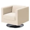 Fauteuil Wilno X en Cuir Pigmenté Blanc - Loftscape -Pas Cher Fauteuils Magasin 1000186664 191001 12473900465 IMAGE P000000001000186664