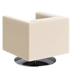 Fauteuil Wilno X en Cuir Pigmenté Blanc - Loftscape -Pas Cher Fauteuils Magasin 1000186664 191001 12474000469 DETAILS P000000001000186664