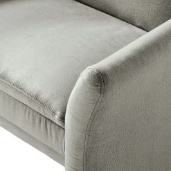 Modoform Fauteuil Capoma II - Aspect cuir vieilli Gris clair - Fauteuil design 1 place - Largeur 100 cm -Pas Cher Fauteuils Magasin 1000186789 210323 15262902124 DETAILS P000000001000186789