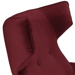 Tom Tailor Fauteuil Rocking Chair Confortable en Velours - Tissu TSV: 7 Bordeaux -Pas Cher Fauteuils Magasin 1000189235 191024 11133400031 DETAILS P000000001000189235