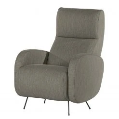 Norrwood Fauteuil Vains I en Velours Tissu Meara Gris - Design Moderne et Confortable