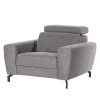 Fauteuil Opia Gris Microfibre - Design Moderne et Confortable - Loftscape -Pas Cher Fauteuils Magasin 1000192914 191204 13430401023 IMAGE P000000001000192914