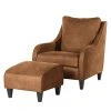 Maison Belfort Fauteuil Wingen I en Velours Microfibre Bice - Nougat | Confort et Élégance -Pas Cher Fauteuils Magasin 1000193032 191204 13440602327 IMAGE P000000001000193032