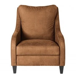 Maison Belfort Fauteuil Wingen I en Velours Microfibre Bice - Nougat | Confort et Élégance -Pas Cher Fauteuils Magasin 1000193032 191204 13440602330 DETAILS P000000001000193032