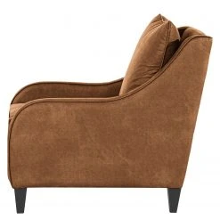 Maison Belfort Fauteuil Wingen I en Velours Microfibre Bice - Nougat | Confort et Élégance -Pas Cher Fauteuils Magasin 1000193032 191204 13440602331 DETAILS P000000001000193032