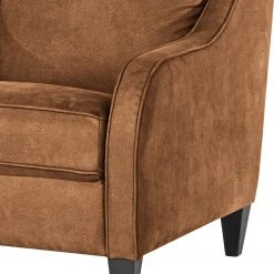 Maison Belfort Fauteuil Wingen I en Velours Microfibre Bice - Nougat | Confort et Élégance -Pas Cher Fauteuils Magasin 1000193032 191204 13440602335 DETAILS P000000001000193032