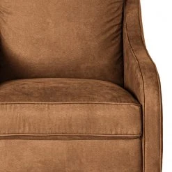 Maison Belfort Fauteuil Wingen I en Velours Microfibre Bice - Nougat | Confort et Élégance -Pas Cher Fauteuils Magasin 1000193032 191204 13440602336 DETAILS P000000001000193032