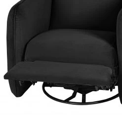 Fauteuil Kayla I Velours Ravi Noir - Confort et Élégance par Norrwood -Pas Cher Fauteuils Magasin 1000193824 191212 16450900144 DETAILS P000000001000193824