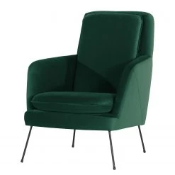 Fauteuil Himos Velours Vert Vieilli Norrwood - Confort et Élégance