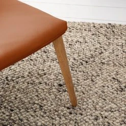 Mørteens Fauteuil Sonka en Cuir Véritable Marron Doré - Fauteuil 1 Place Haut de Gamme -Pas Cher Fauteuils Magasin 1000194318 210517 16064400005 DETAILS P000000001000194318